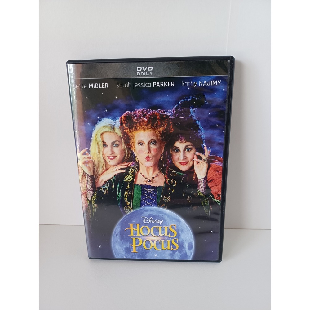 Disney Hocus Pocus On DVD Halloween Witches Entertainment Media Comedy Movie